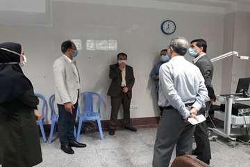 بازدید های مسئولان از بیمارستان ها و مراکز تابعه دانشگاه